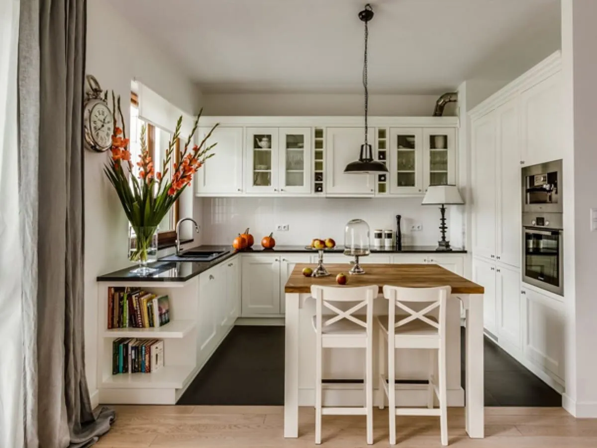 inspiracje wyspa kuchenna DIY różne style