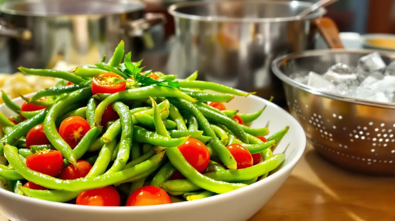 perfekcyjnie ugotowana fasolka szparagowa al dente