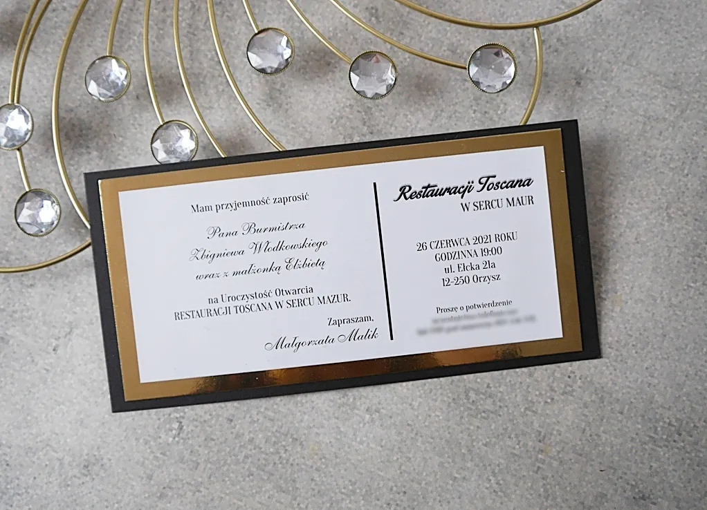 przykłady zaproszeń na ślub urodziny imprezę firmową