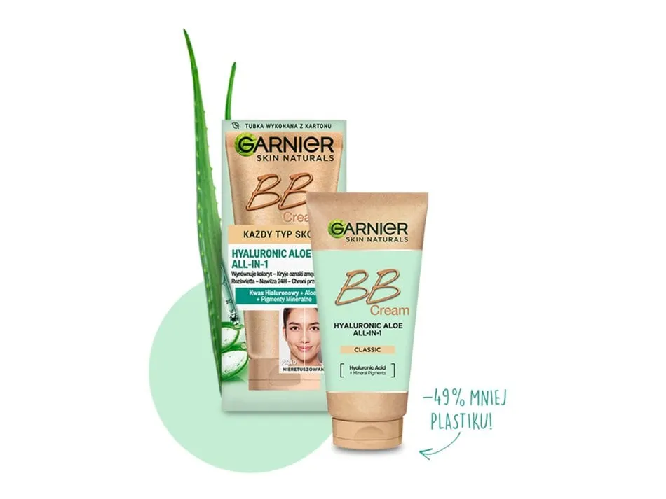 Garnier Hyaluronic Aloe BB Cream opakowanie