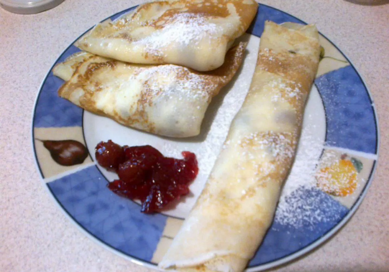 naleśniki z serem i dżemem