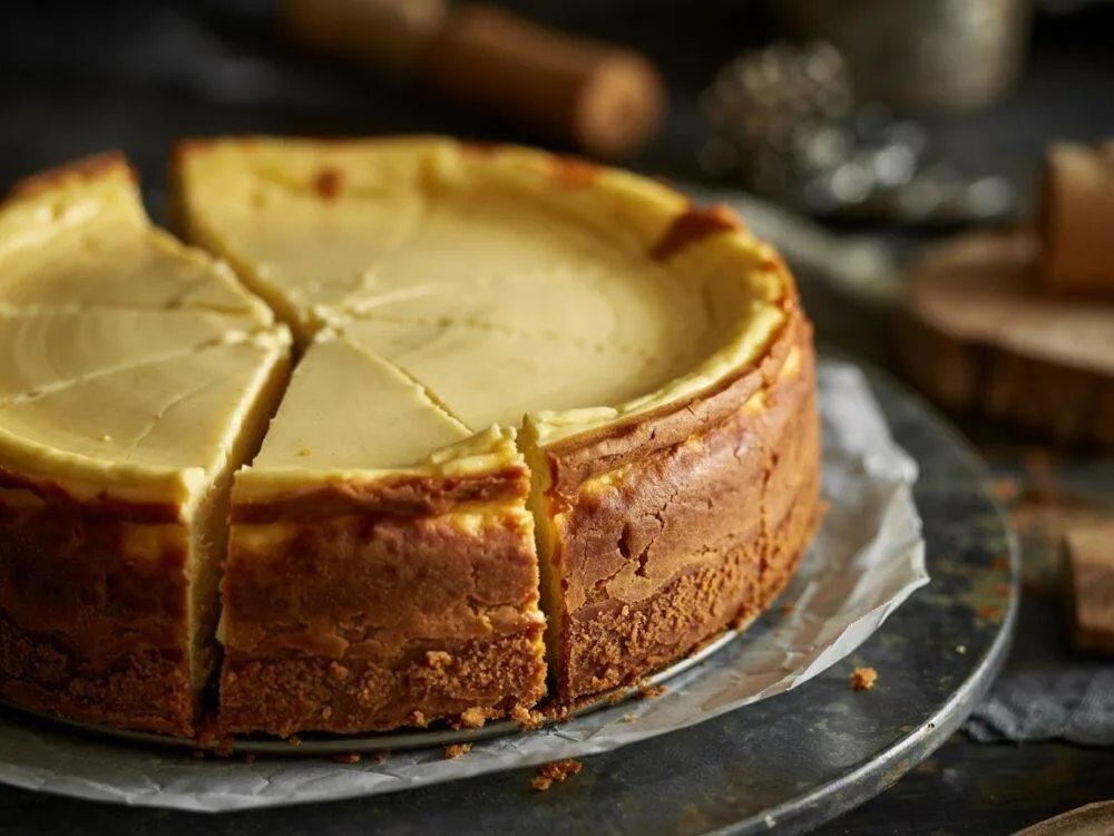 sernik pęknięty vs idealny