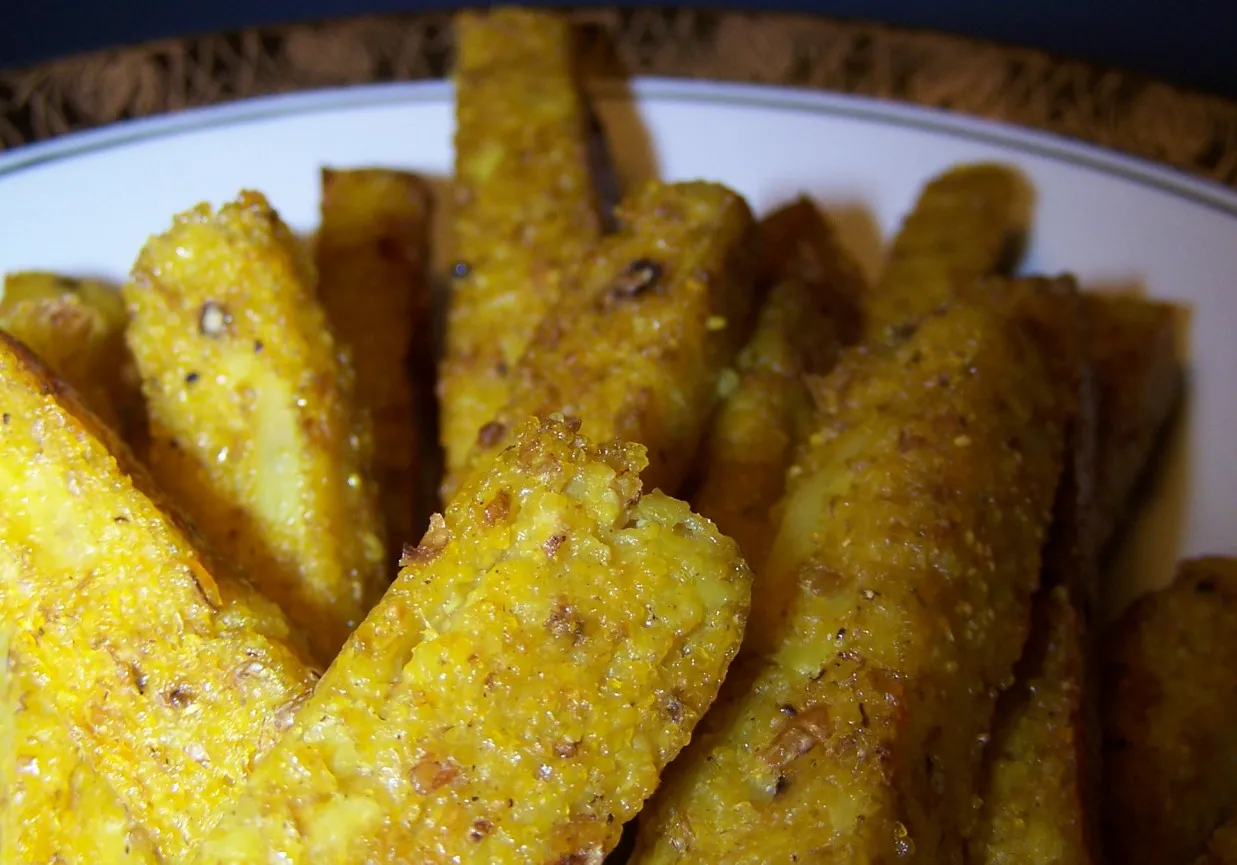 idealne frytki z polenty