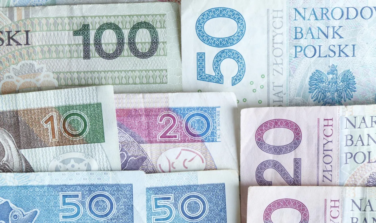 Polskie banknoty: 10, 20, 50, 100 zł. Czy smart pożyczka dzwoni do pracodawcy?