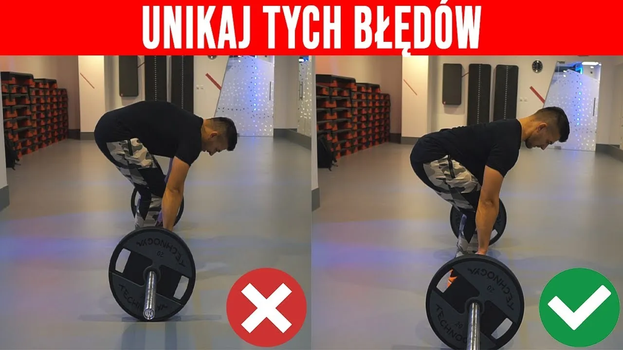 martwy ciąg prawidłowa technika