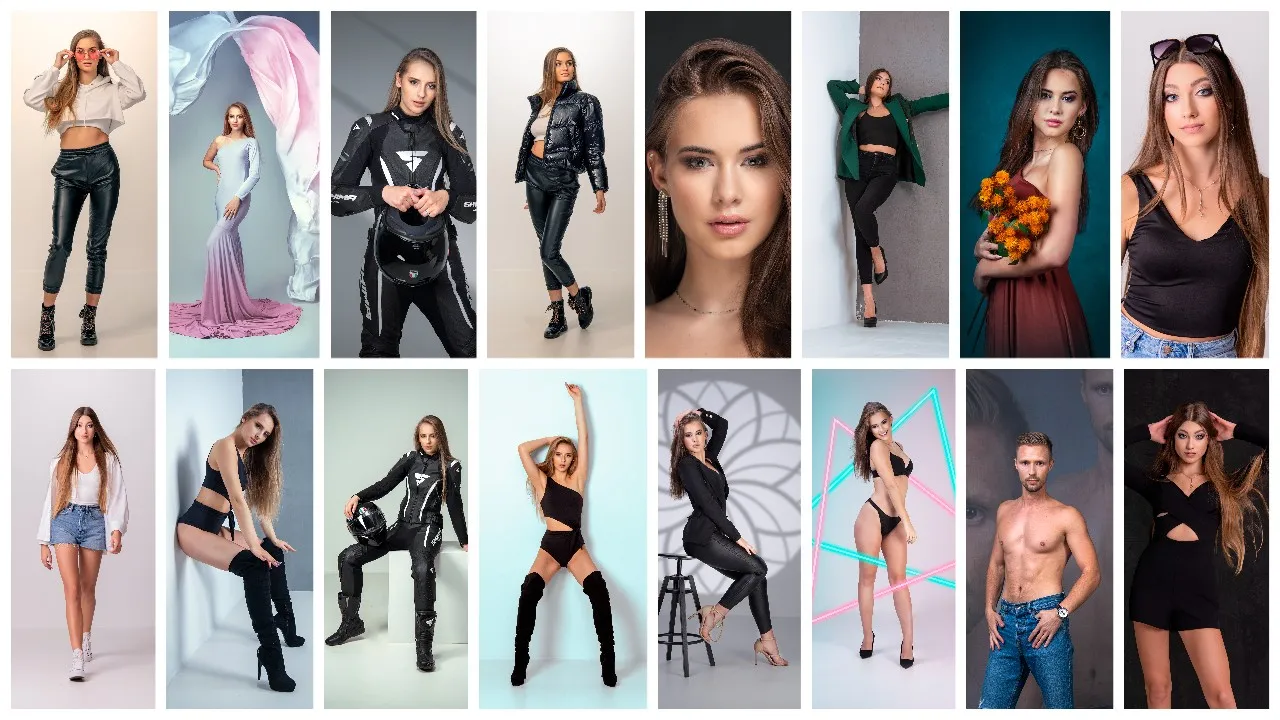 Portfolio modelki, pierwsze sesje zdjęciowe