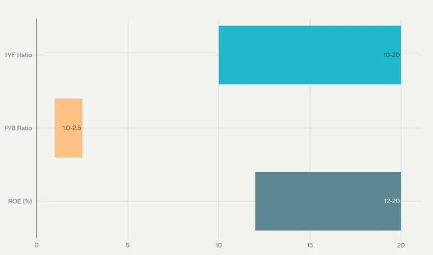 por&oacute;wnanie wskaźnik&oacute;w finansowych kontekst branżowy