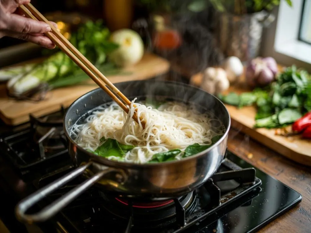 Błędy w gotowaniu makaronu ryżowego