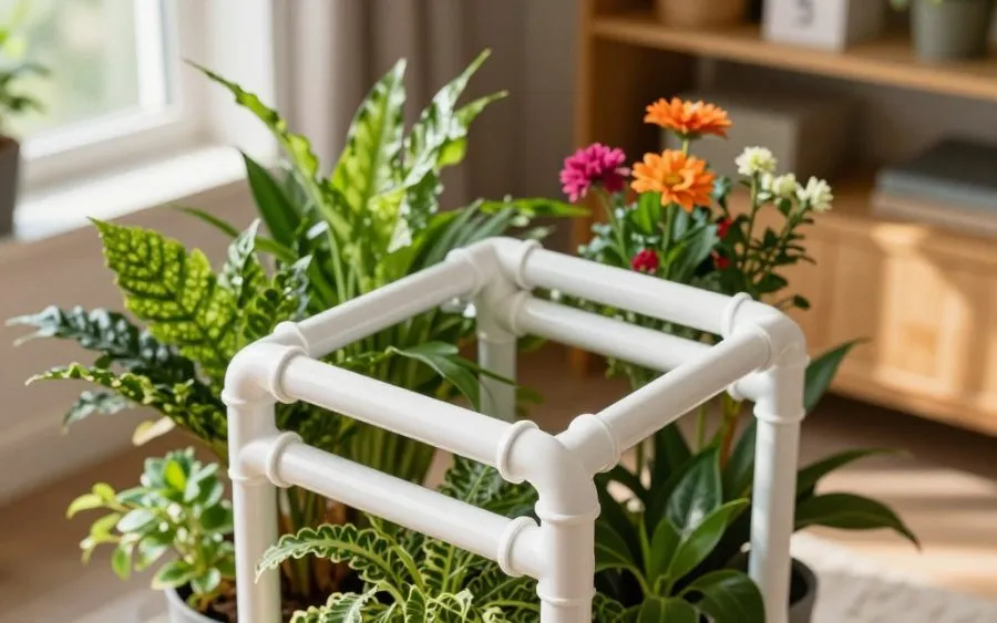 r&oacute;żne typy kwietnik&oacute;w z rur pcv inspiracje