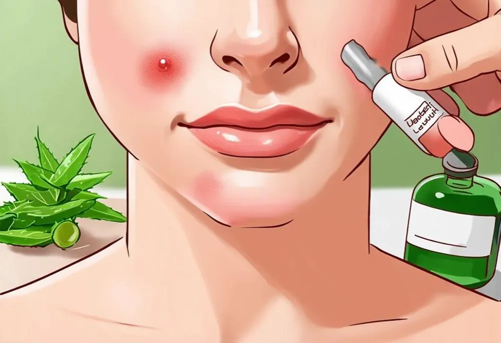 mechanizm powstawania pryszcza podskórnego