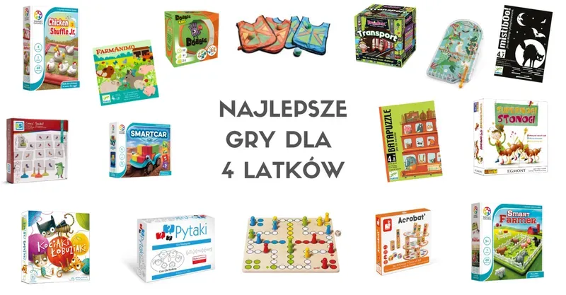 Gry planszowe dla 4 latka rekomendacje