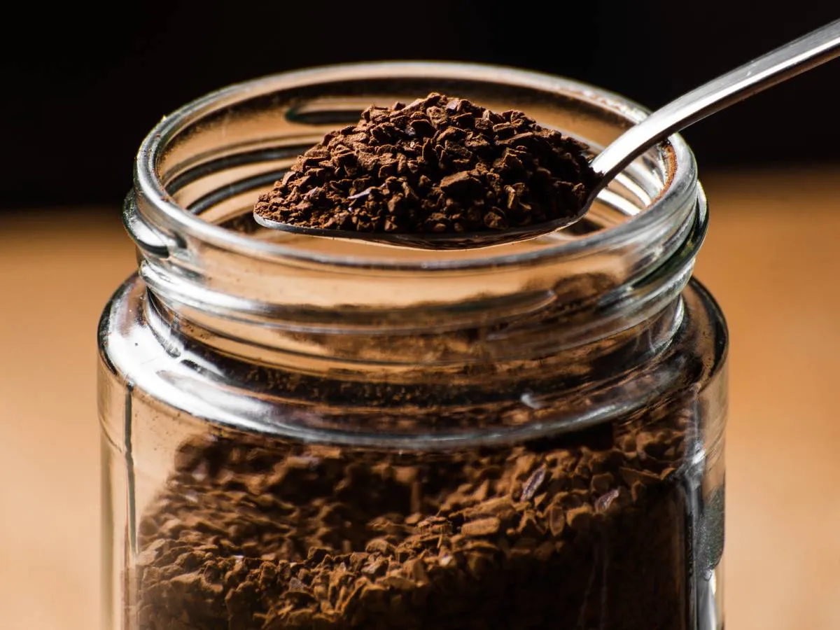 proces produkcji kawy rozpuszczalnej grafika