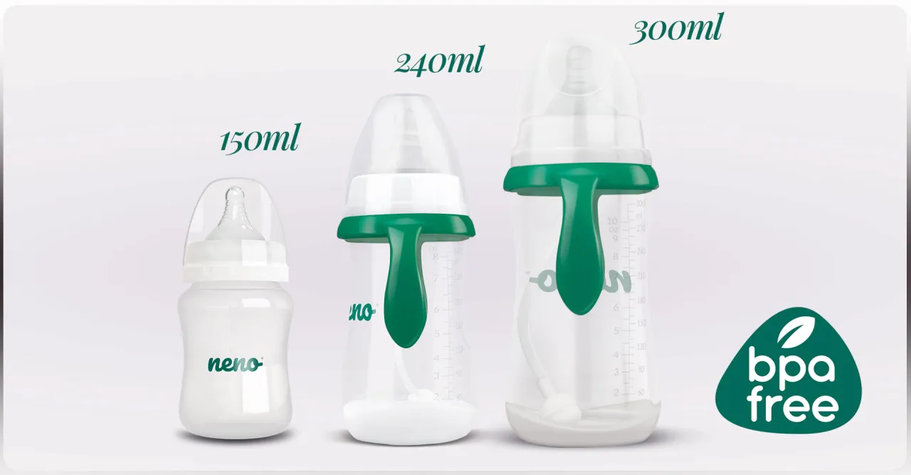 r&oacute;żne smoczki do butelek dla niemowląt