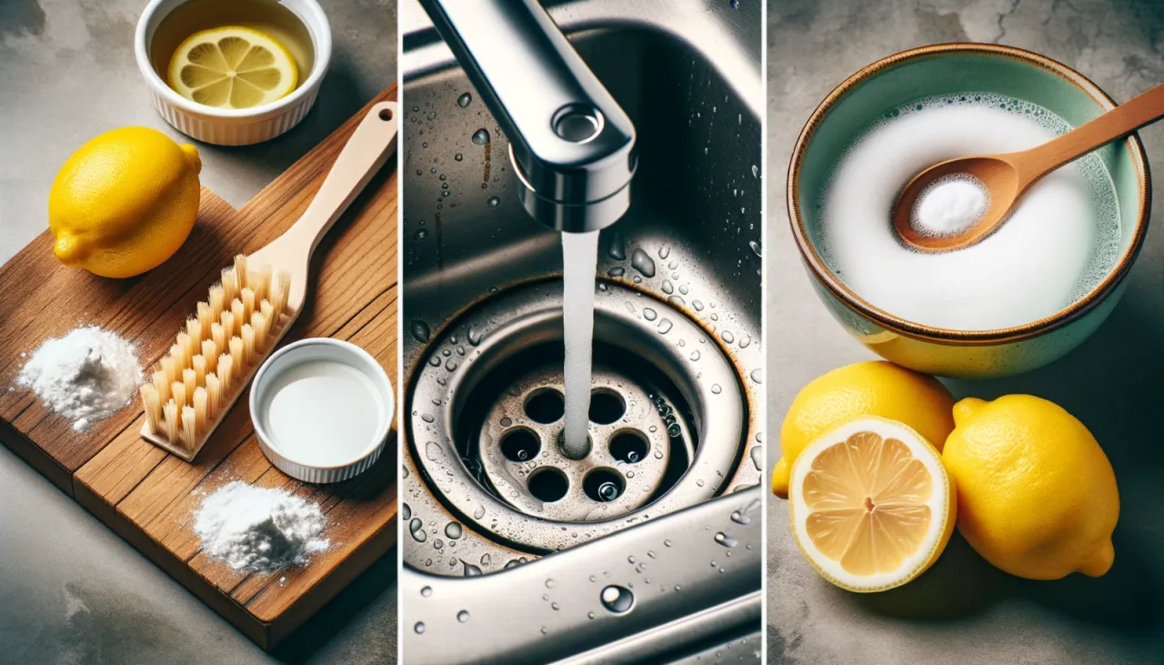 domowe sposoby czyszczenia zlewu soda ocet kwasek cytrynowy