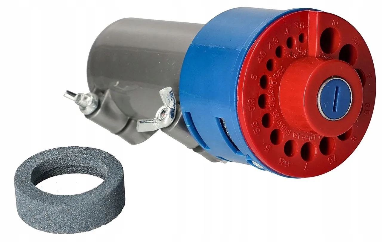 Narzędzia do ostrzenia wierteł, szlifierka stołowa, ostrzałka do wierteł, pilnik do metalu