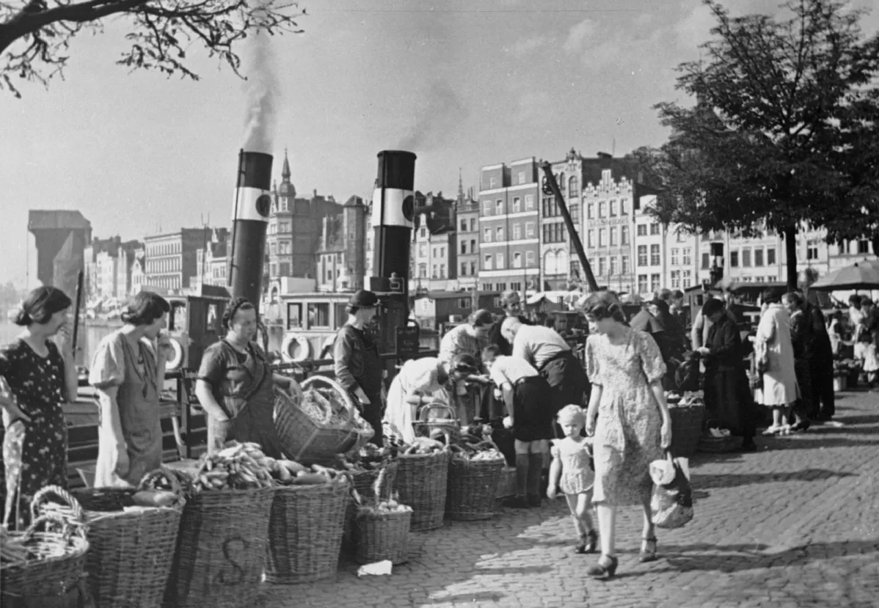 Gdańsk historyczny rynek kaszubski