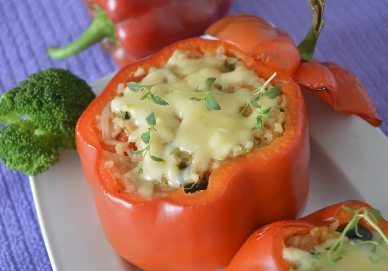 papryka faszerowana wegetariańska