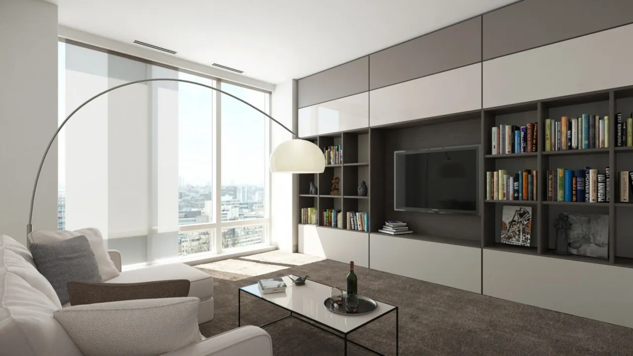 inspiracje małe mieszkanie przechowywanie pod sufitem