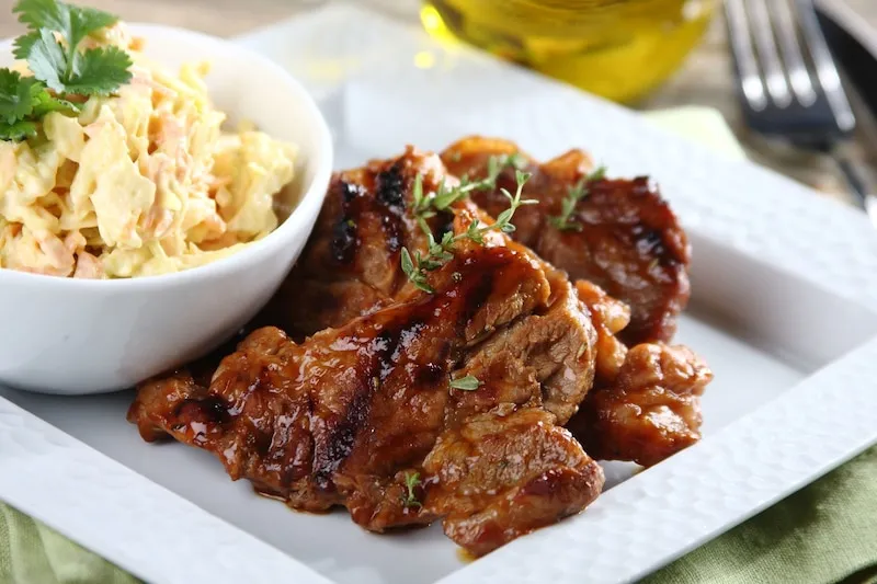 kark&oacute;wka grillowana w stylu bbq