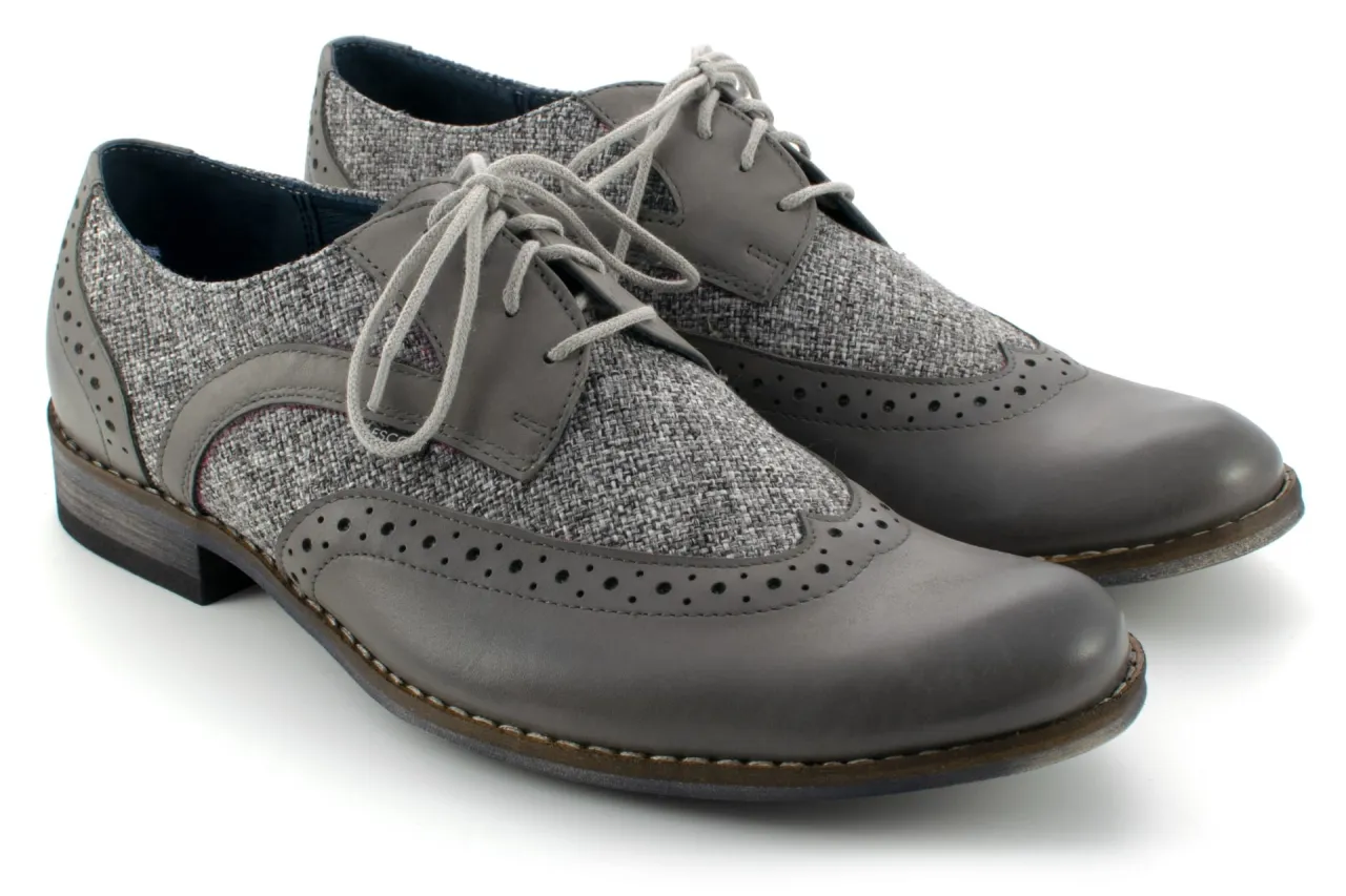 męskie szare buty r&oacute;żne modele sneakersy brogsy loafersy