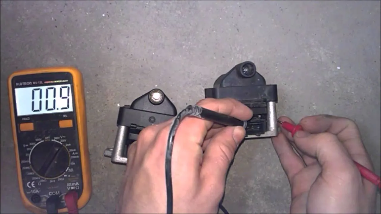 diagnostyka cewki zapłonowej multimetrem
