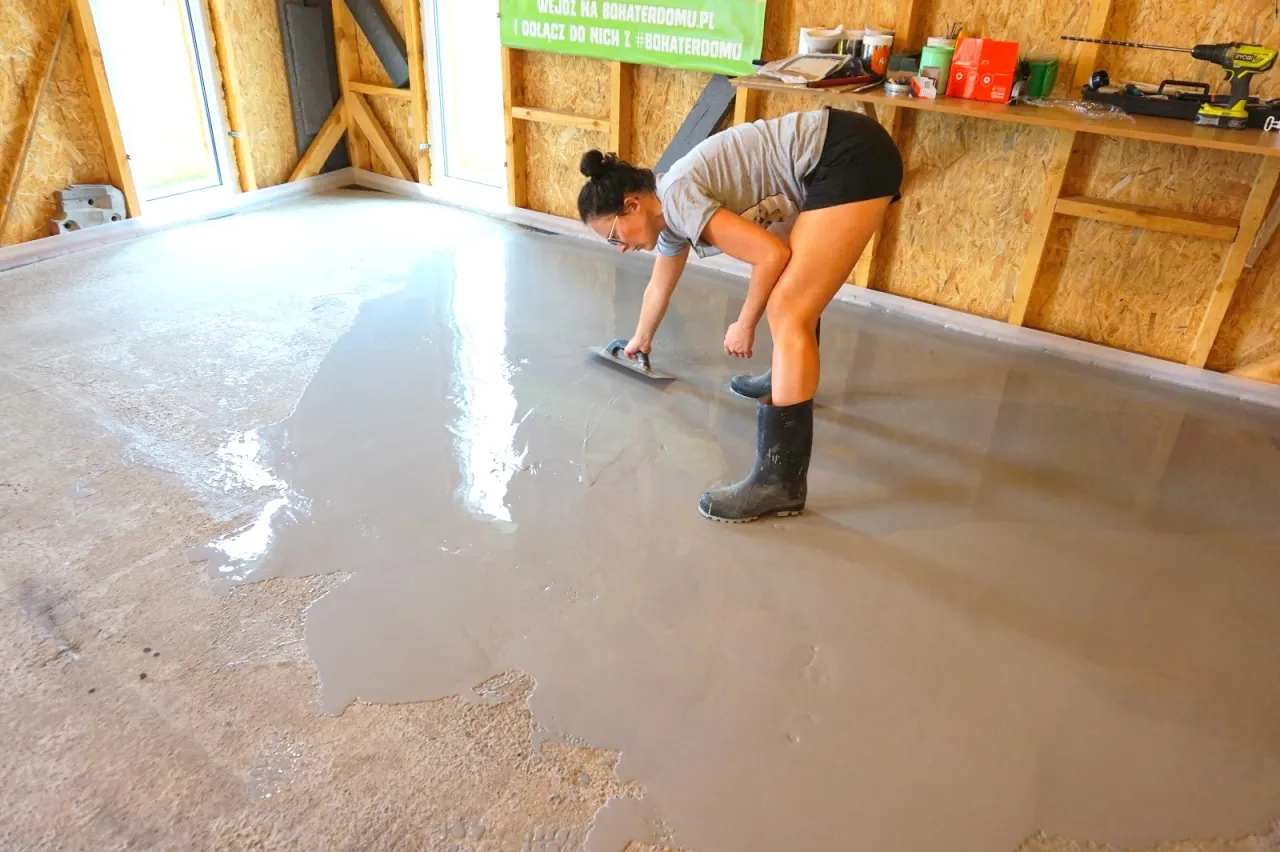 problemy z wylewką samopoziomującą błędy