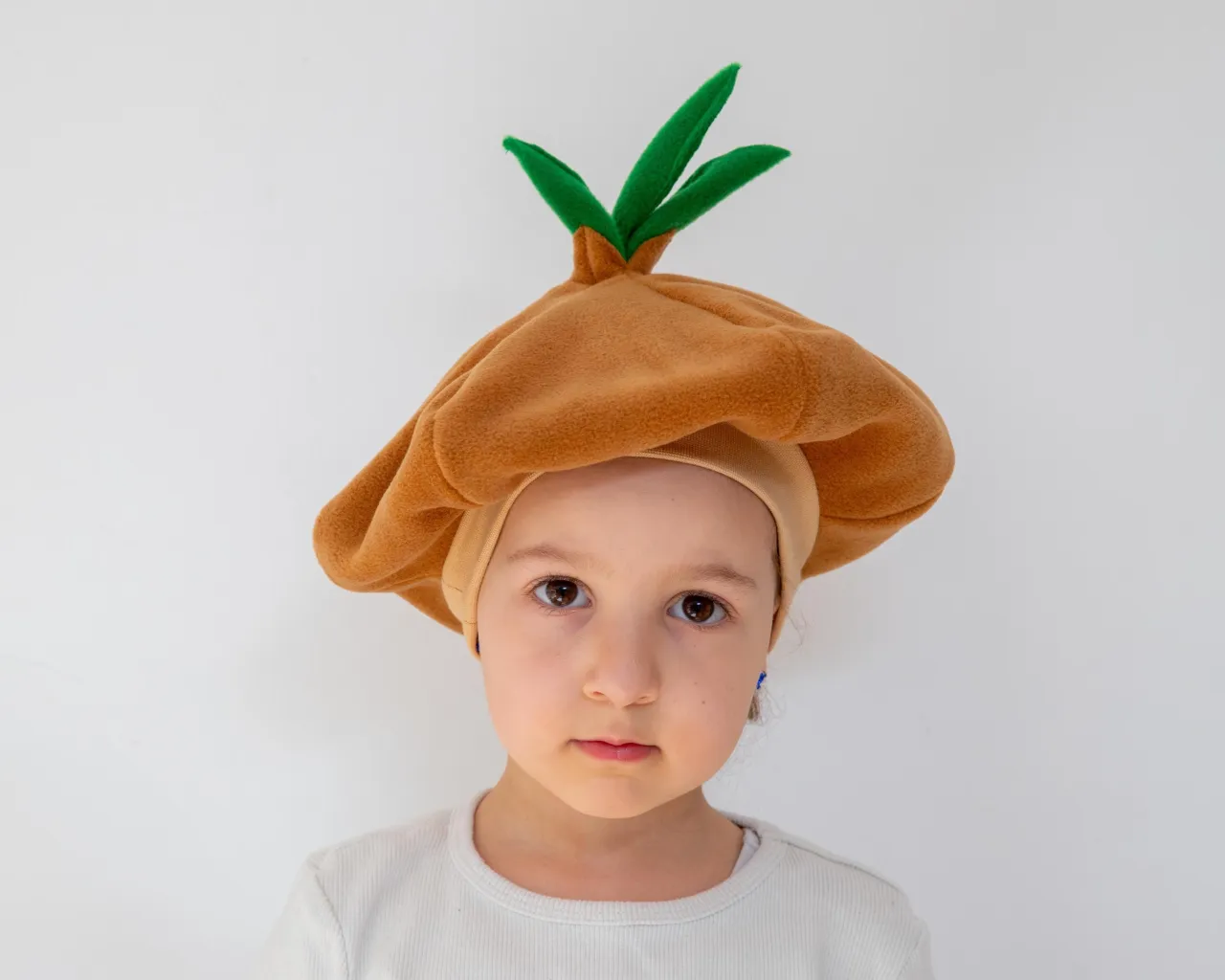 strój cebuli z filcu dla dziecka