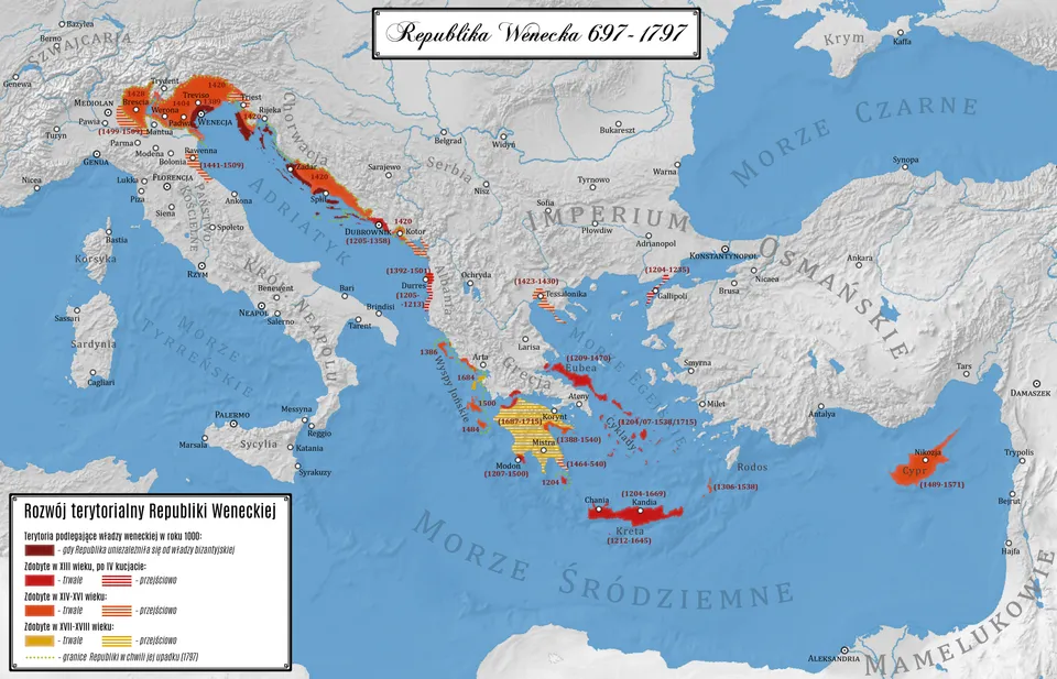 Historyczne szlaki handlowe Republiki Weneckiej