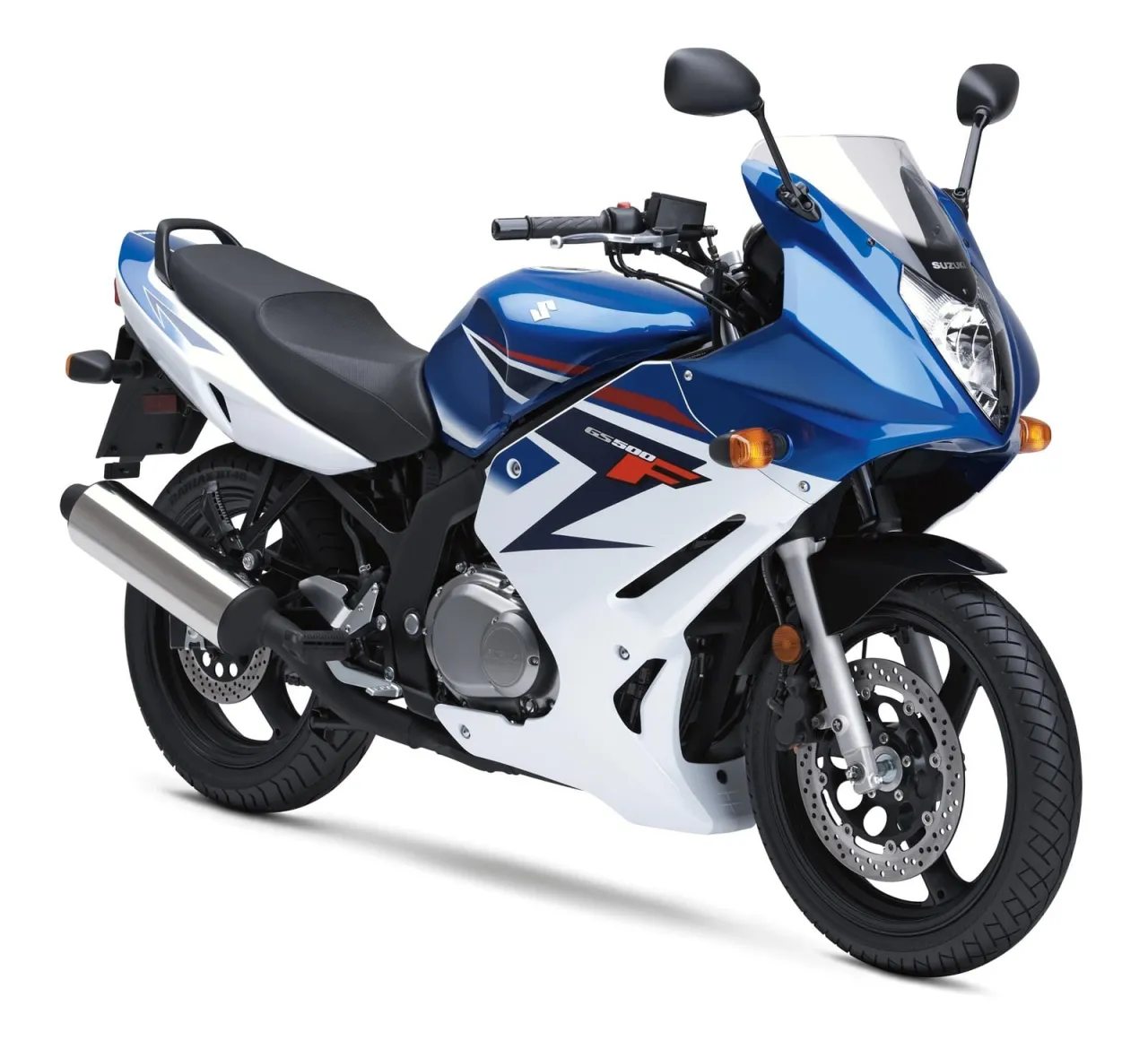 Suzuki GS 500F motocykl z owiewkami