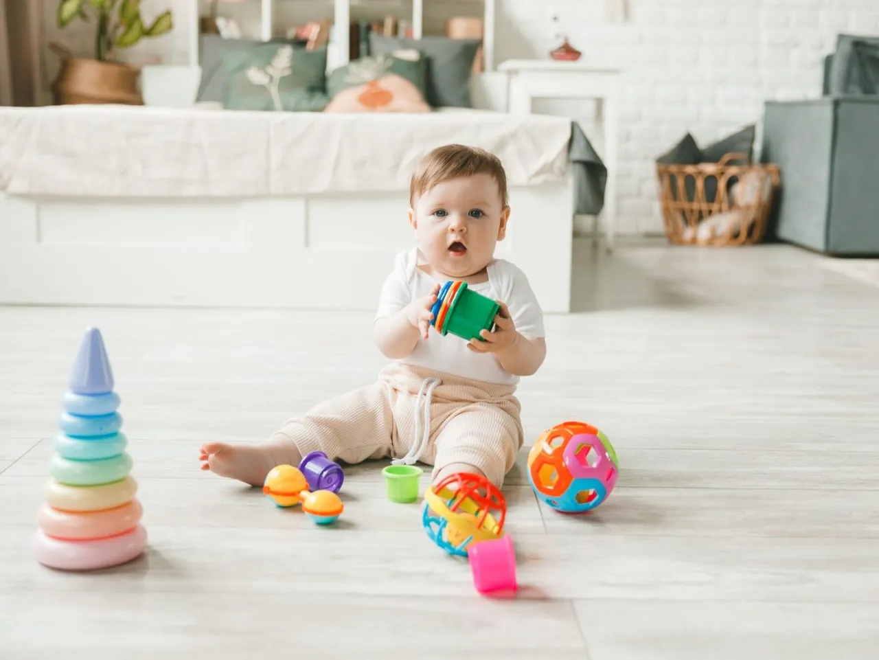 Rozwój sensoryczny 10-miesięcznego dziecka