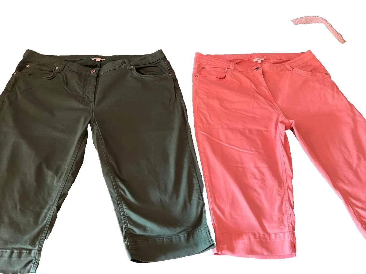 verschiedene knielange hosen damen stile