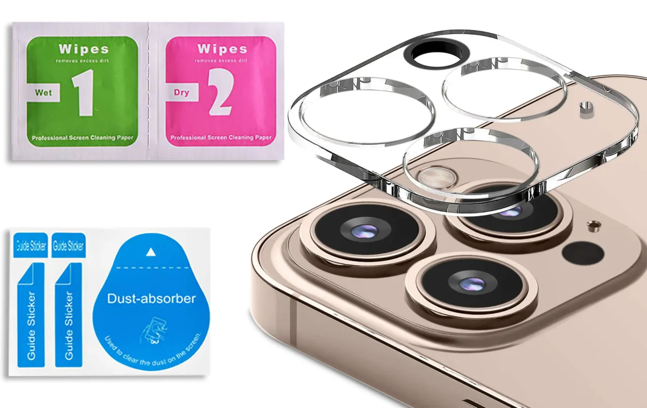 Uszkodzony obiektyw aparatu iPhone