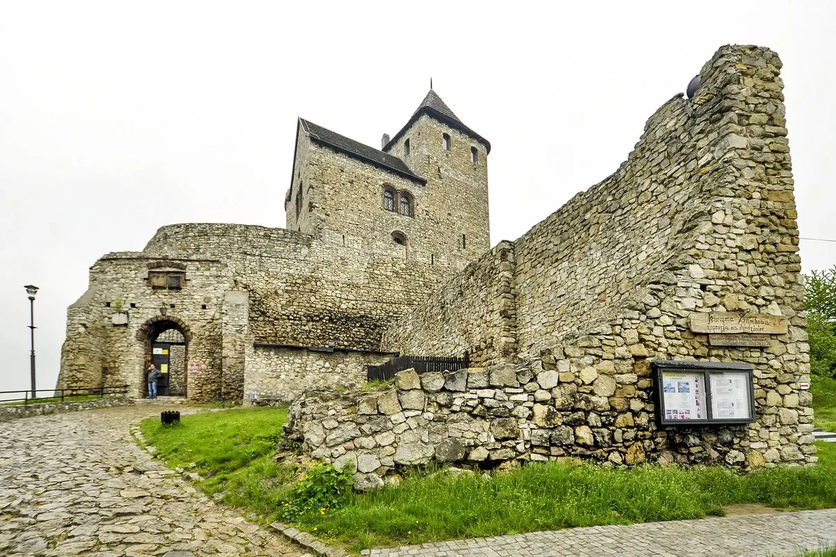 Zamek Będzin wejście