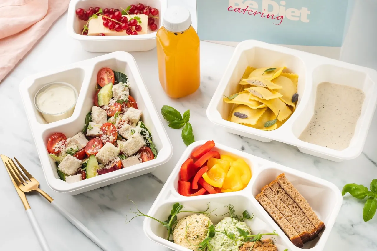 Przykładowe posiłki Be Diet Catering