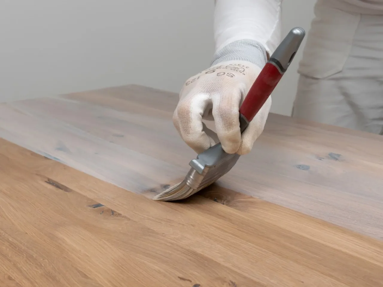 problemy z woskowaniem drewna smugi