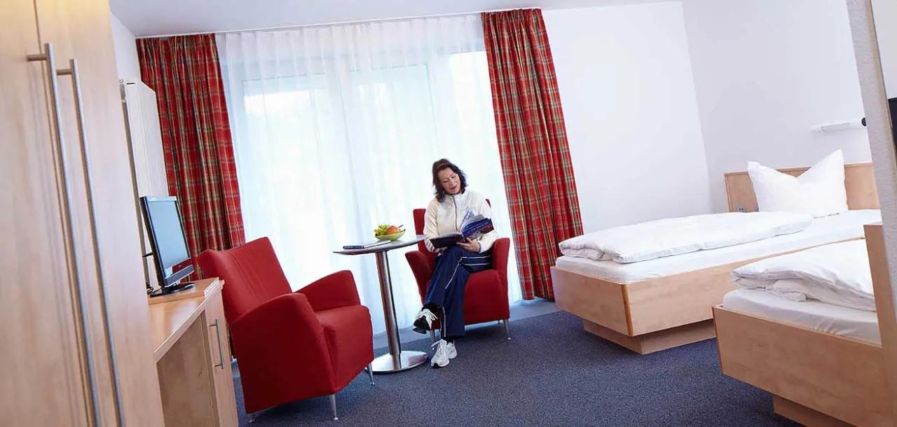 Rehaklinik Seebad Ahlbeck Patientenzimmer oder Therapiebereich