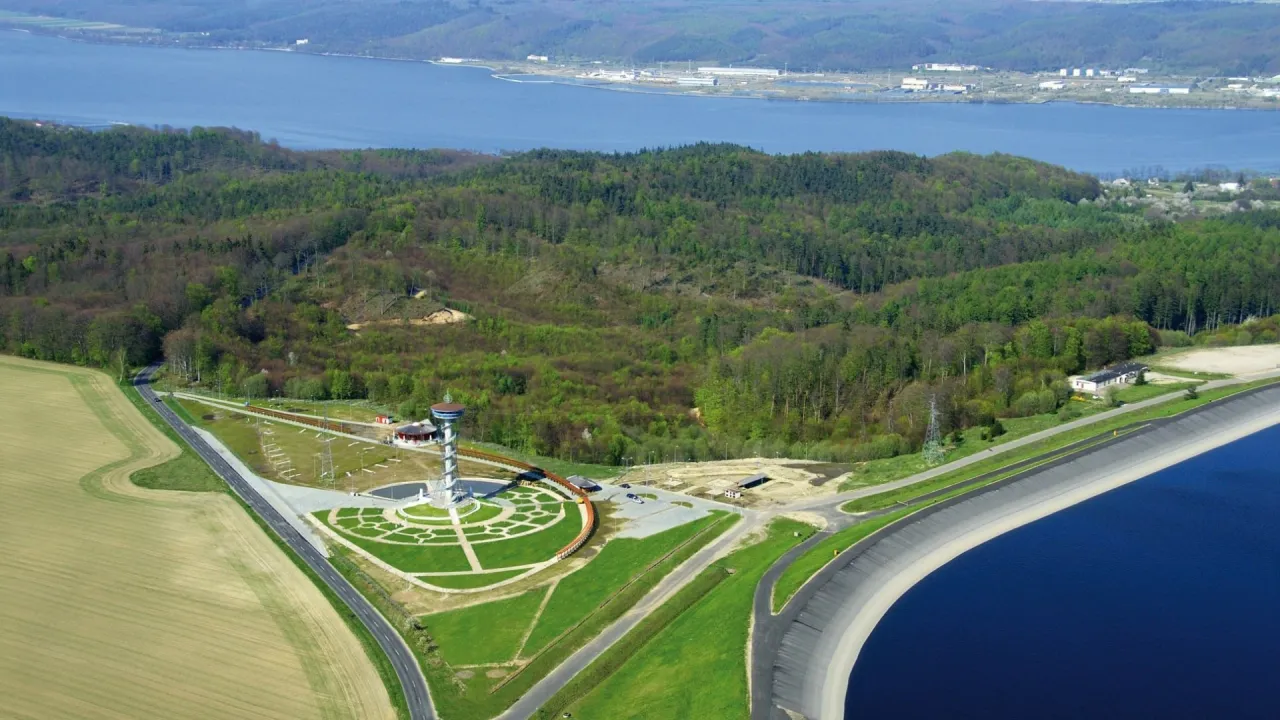 Kaszubskie Oko wieża widokowa panorama