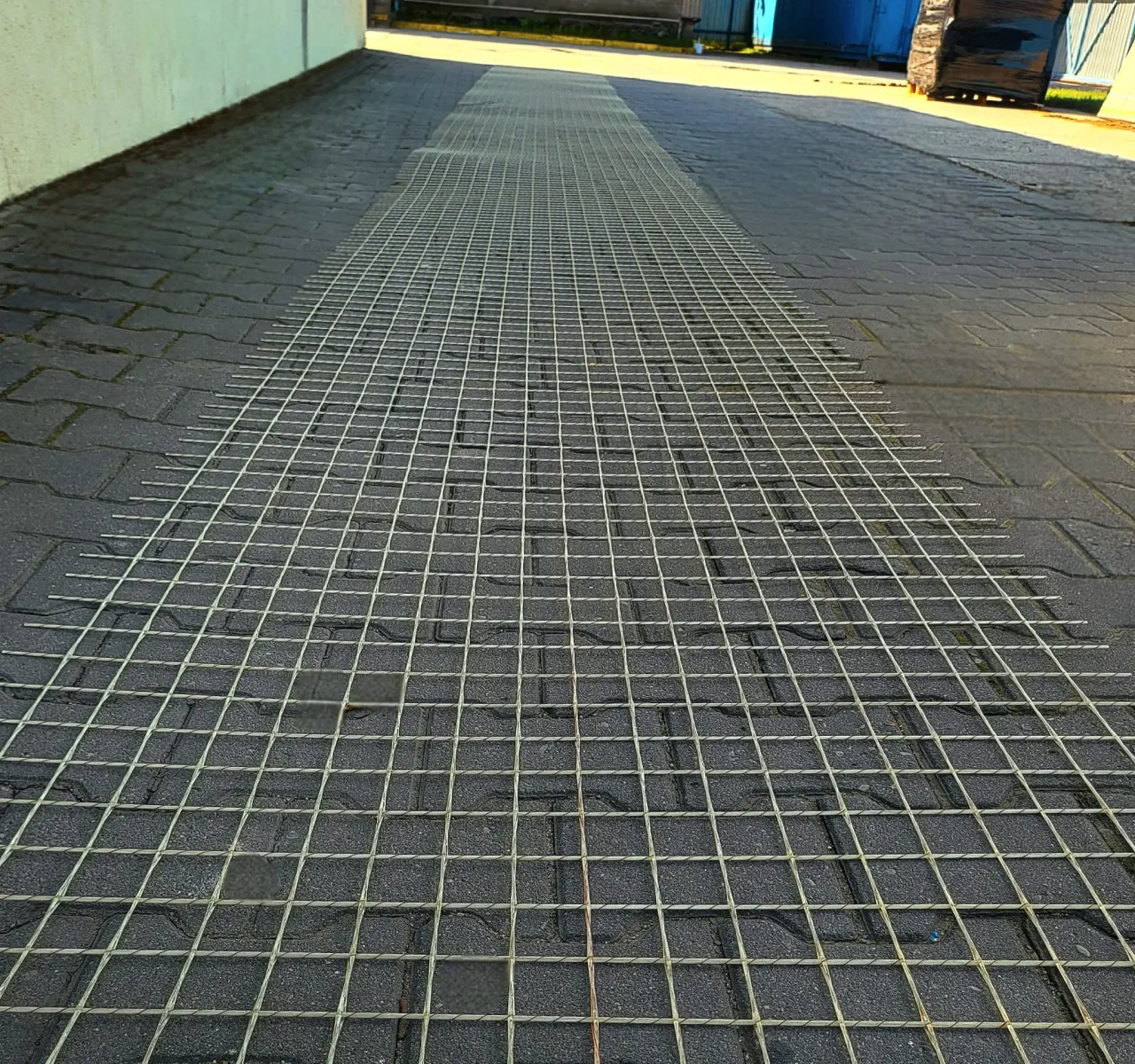 siatka zbrojeniowa do chudziaka na podkładkach