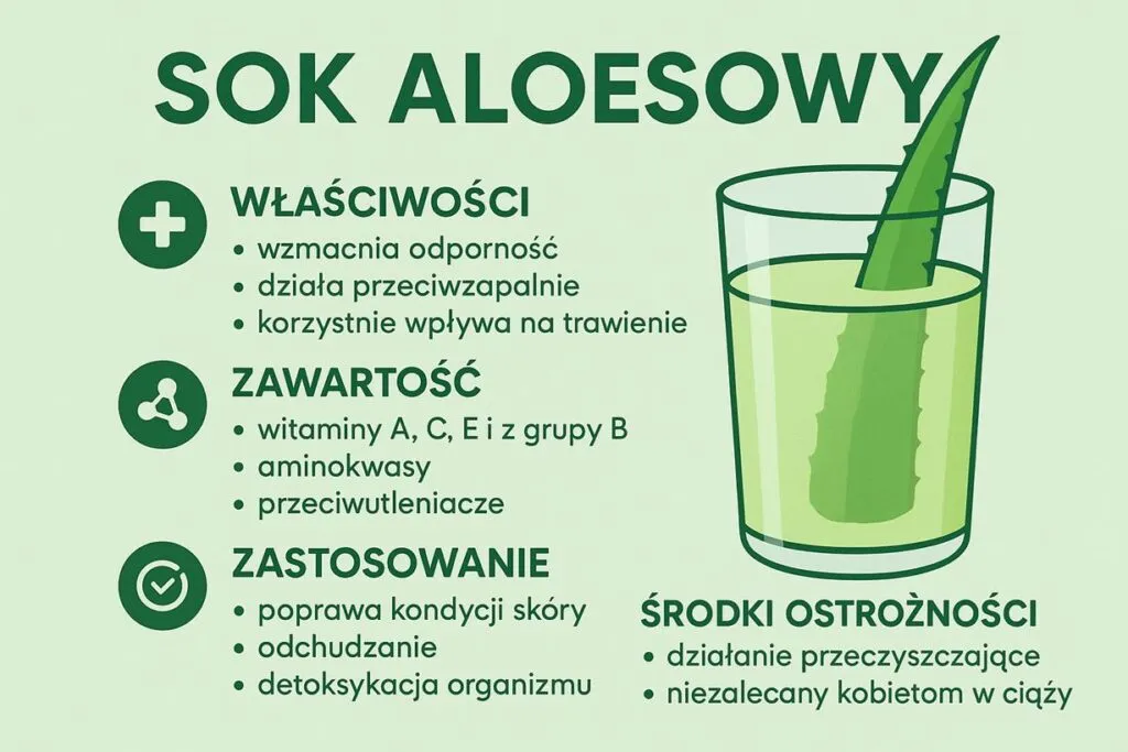 Jak pić sok z aloesu
