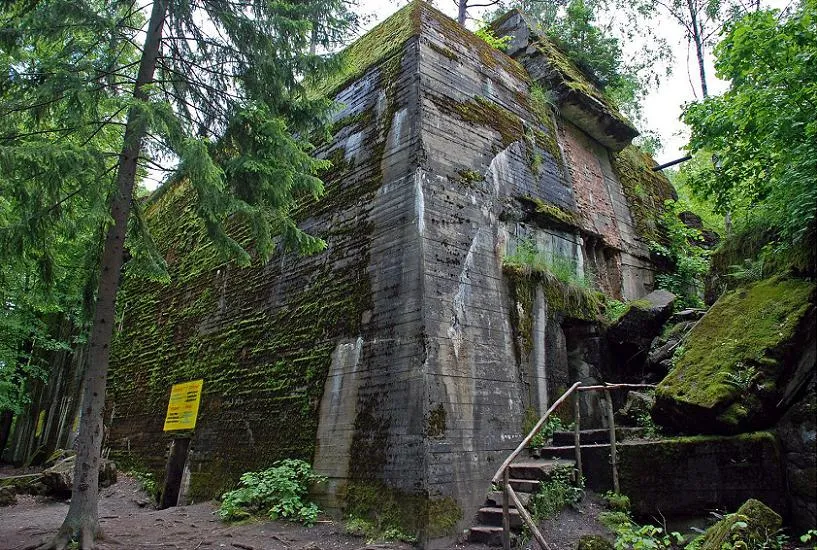 Wilczy Szaniec bunkry Gierłoż