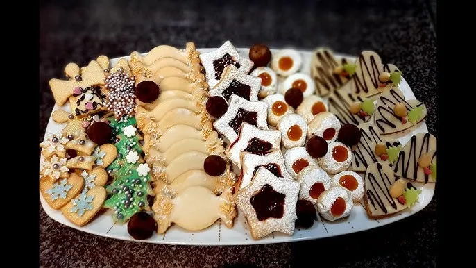 różne rodzaje ciastek domowych