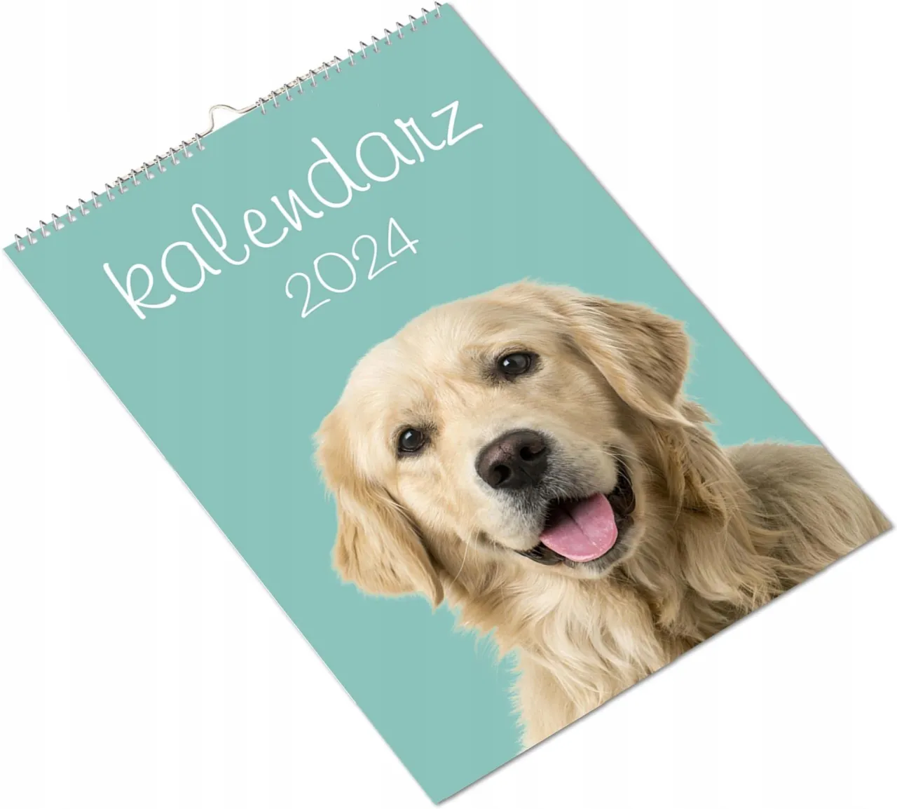 szczeniak z kalendarzem