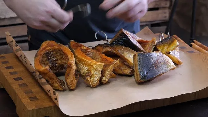 suszenie karpia przed wędzeniem