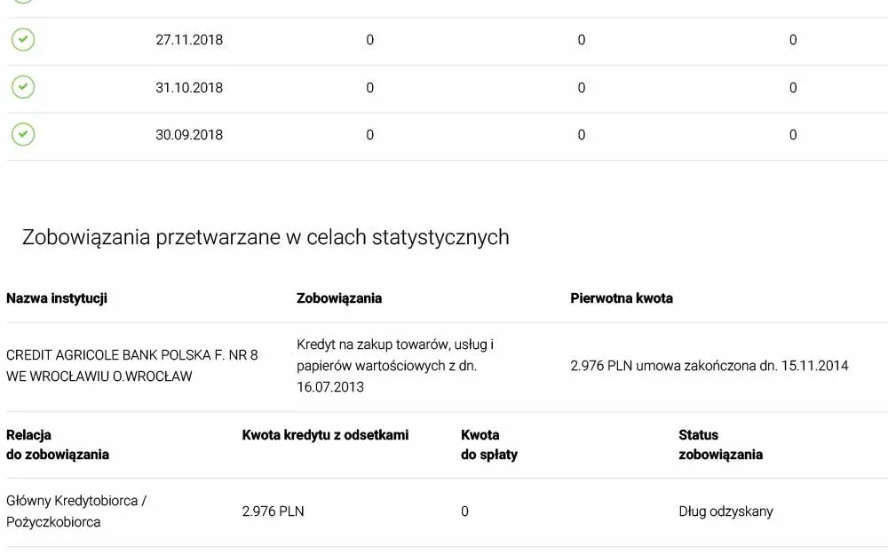 struktura BIK baza operacyjna statystyczna
