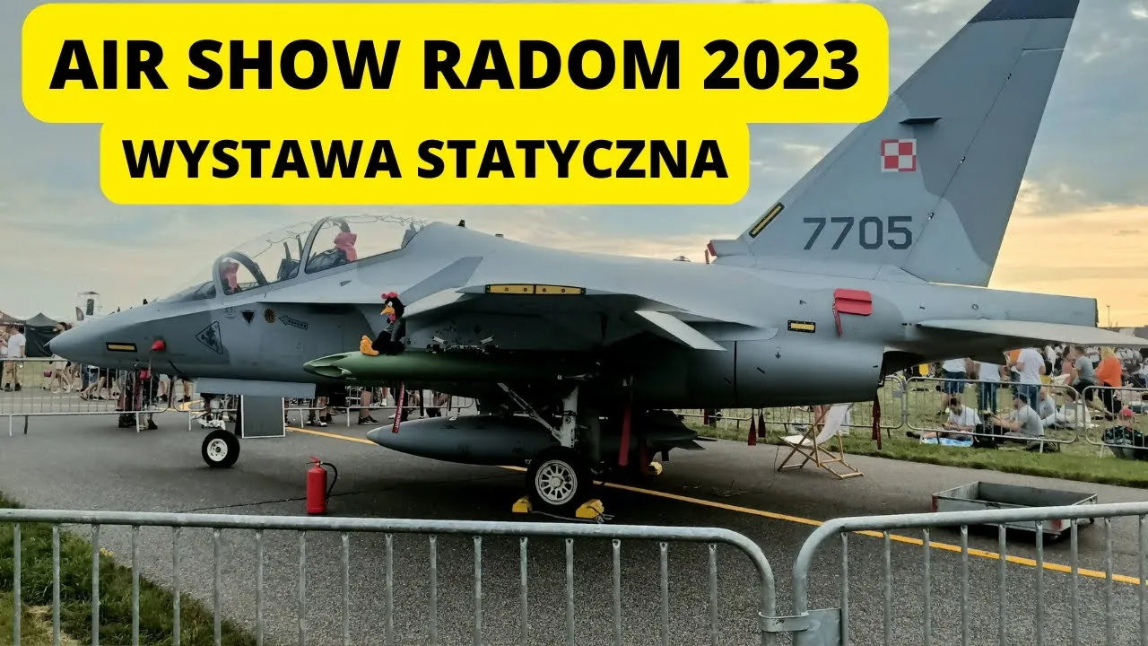 Air Show Radom wystawa statyczna