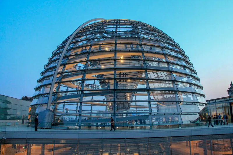 Kopuła Reichstagu Berlin