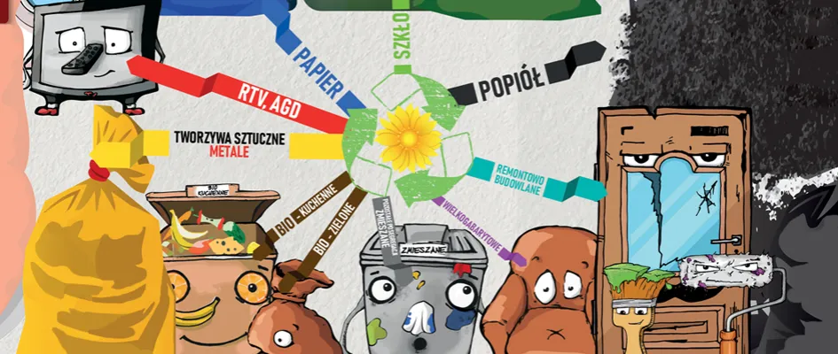 segregacja papieru zszywki zgniatanie