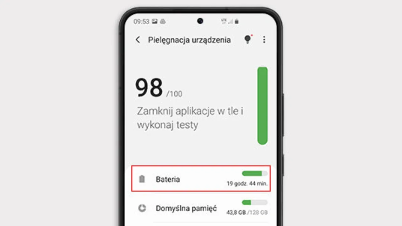 sprawdzanie kondycji baterii smartfon