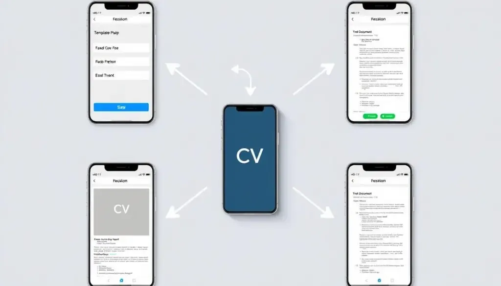 tworzenie cv na telefonie krok po kroku