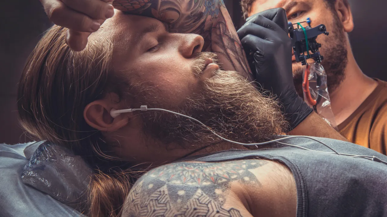 Profesjonalne studio tatuażu higiena